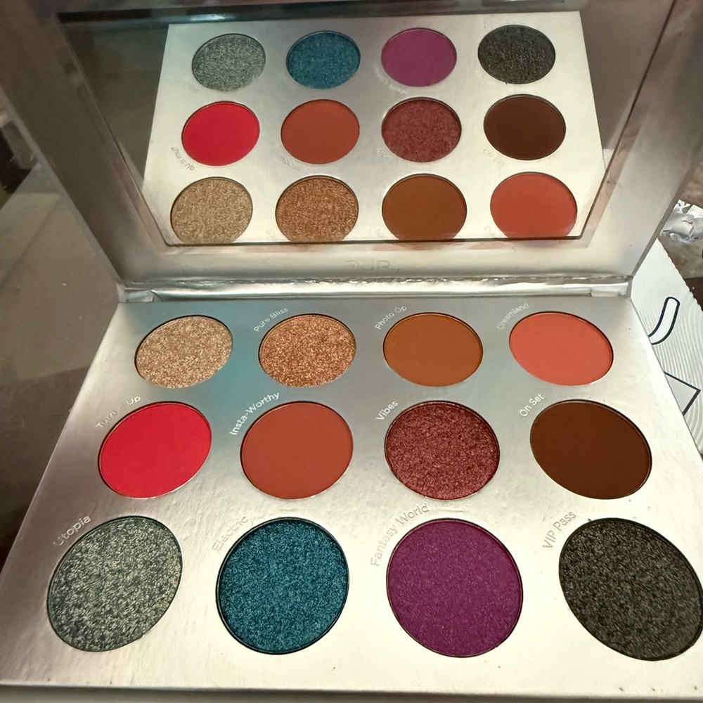 Pur festival eyeshadow palette NIB
